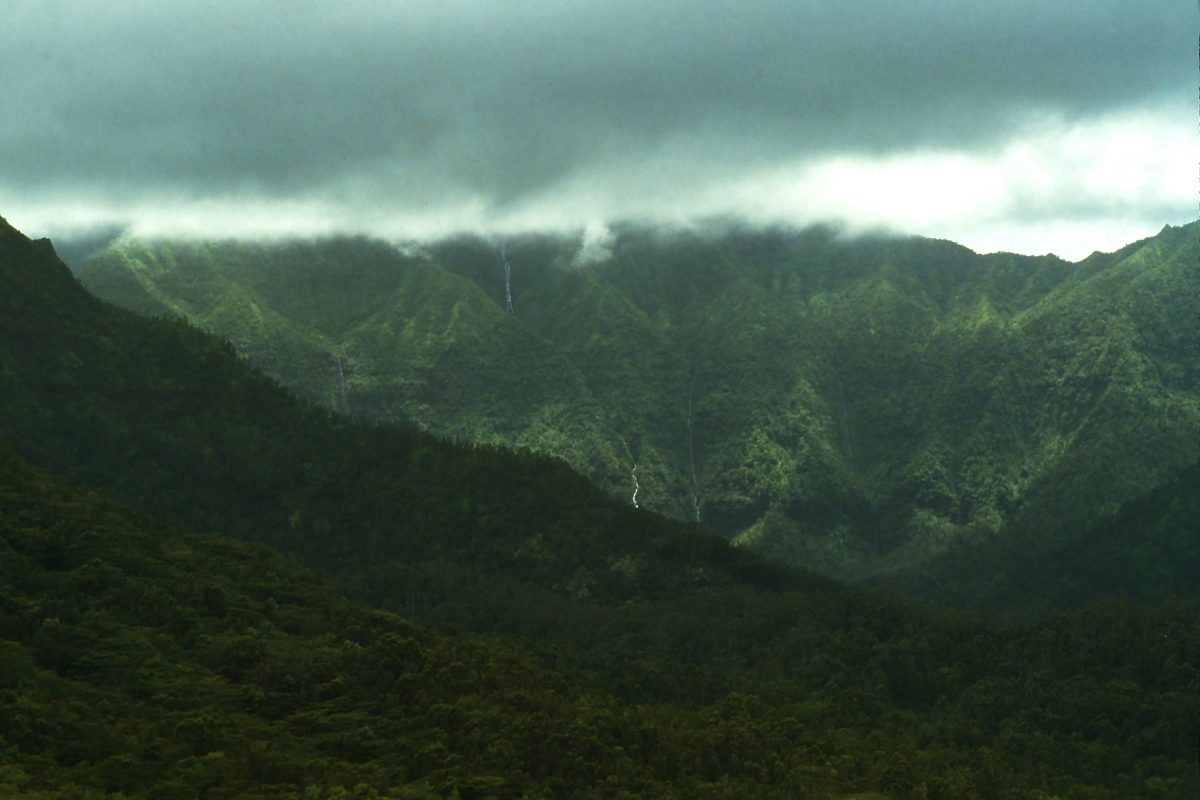 Mount Waiʻaleʻale, Kauaʻi island