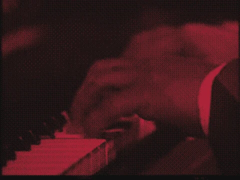 Playing piano